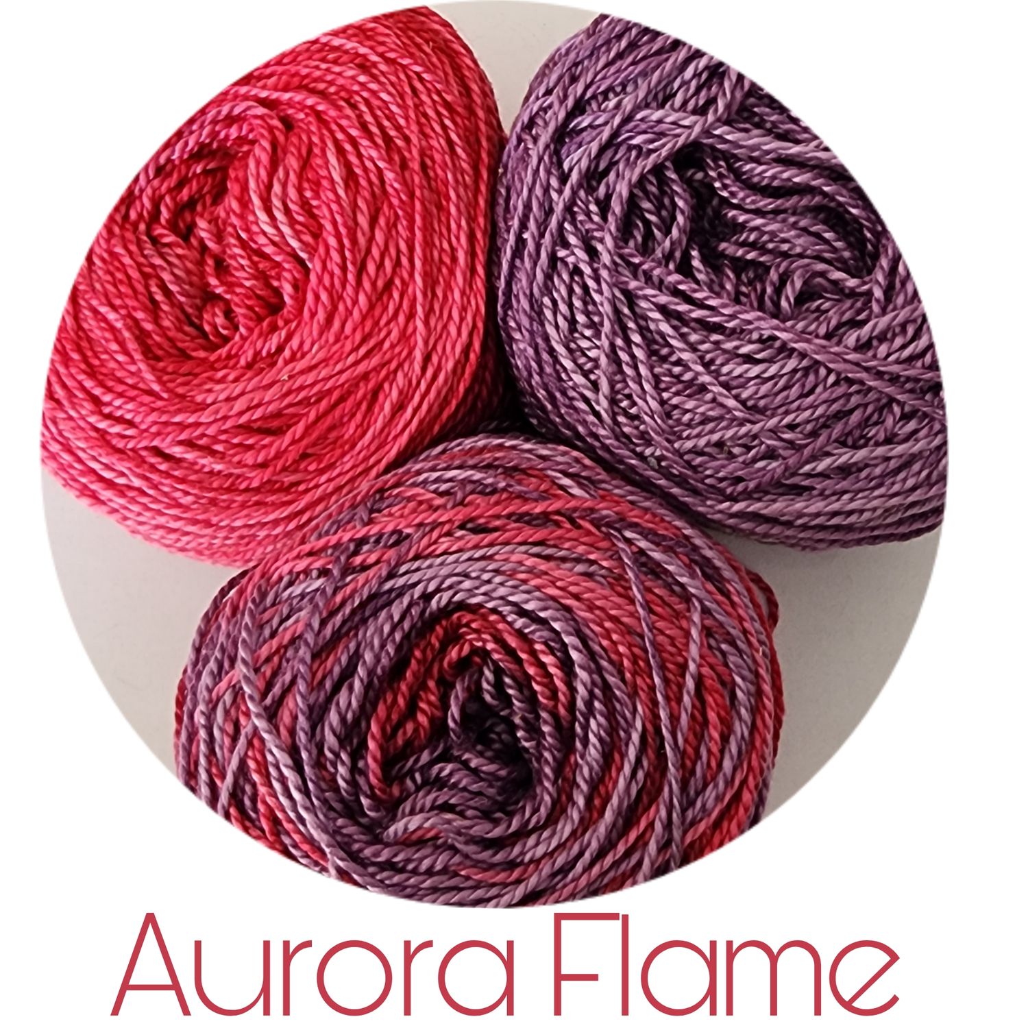 Aurora Flame - MoYa Viscose Yarn Palette Pack