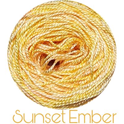 MoYa Viscose Yarn - Sunset Ember
