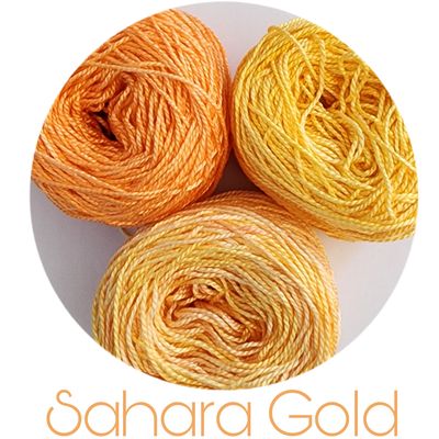 Sahara Gold - MoYa Viscose Yarn Palette Pack