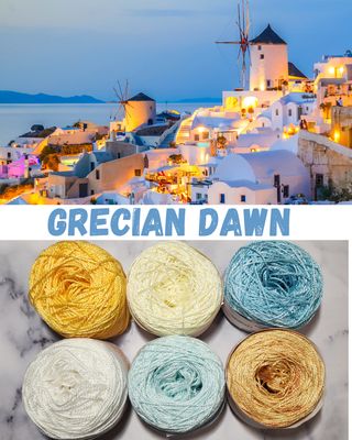 Grecian Dawn Viscose Palette