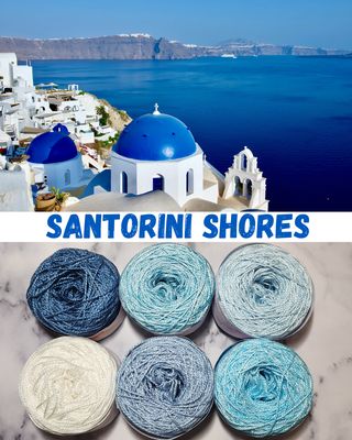 Santorini Shores Viscose Palette