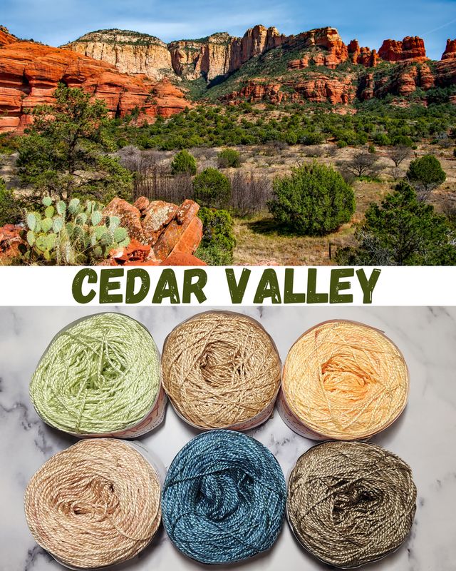 Cedar Valley Viscose Palette