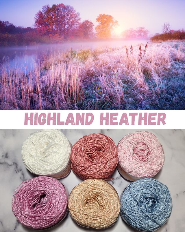 Highland Heather Viscose Palette