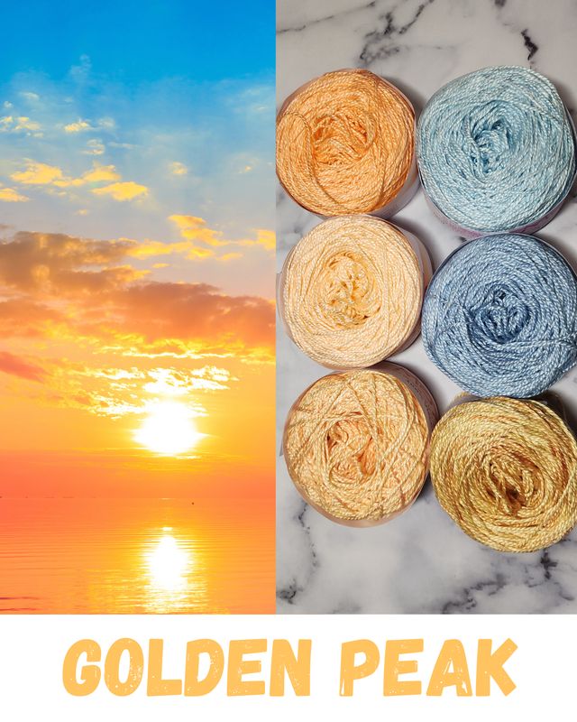 Golden Peak Viscose Palette