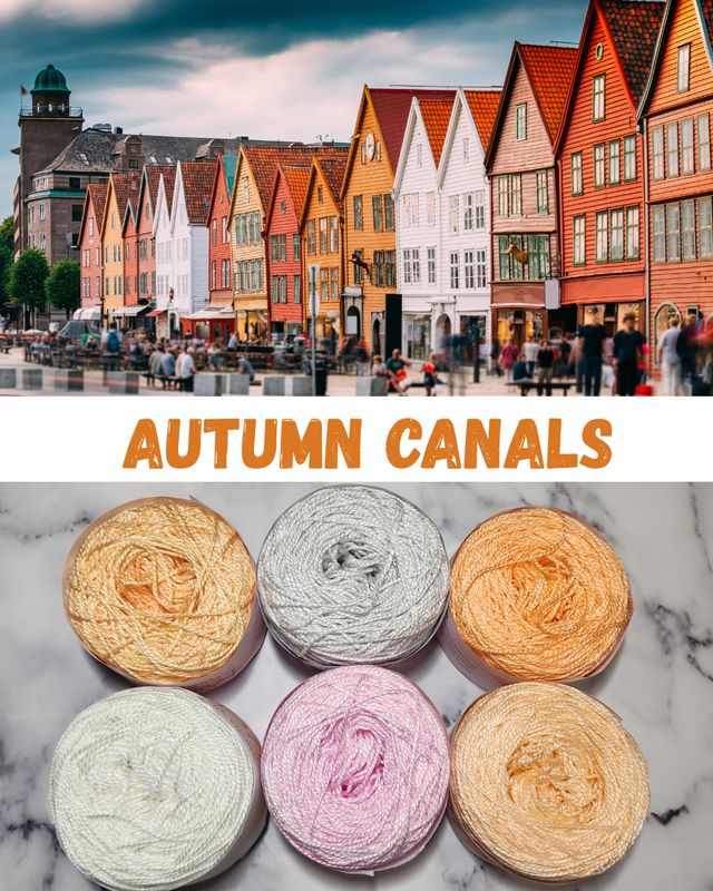 Autumn Canals Viscose Palette