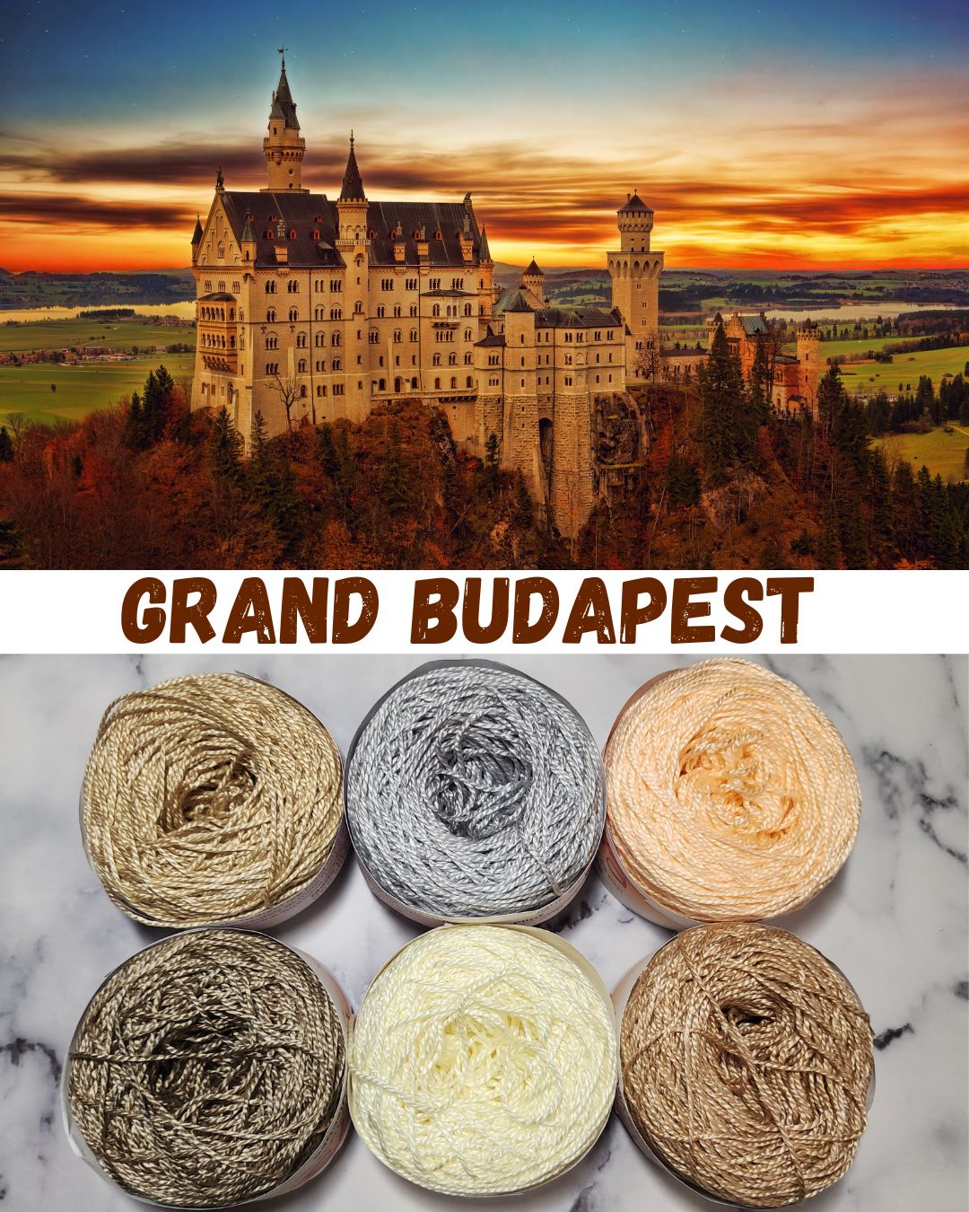 Grand Budapest Viscose Palette