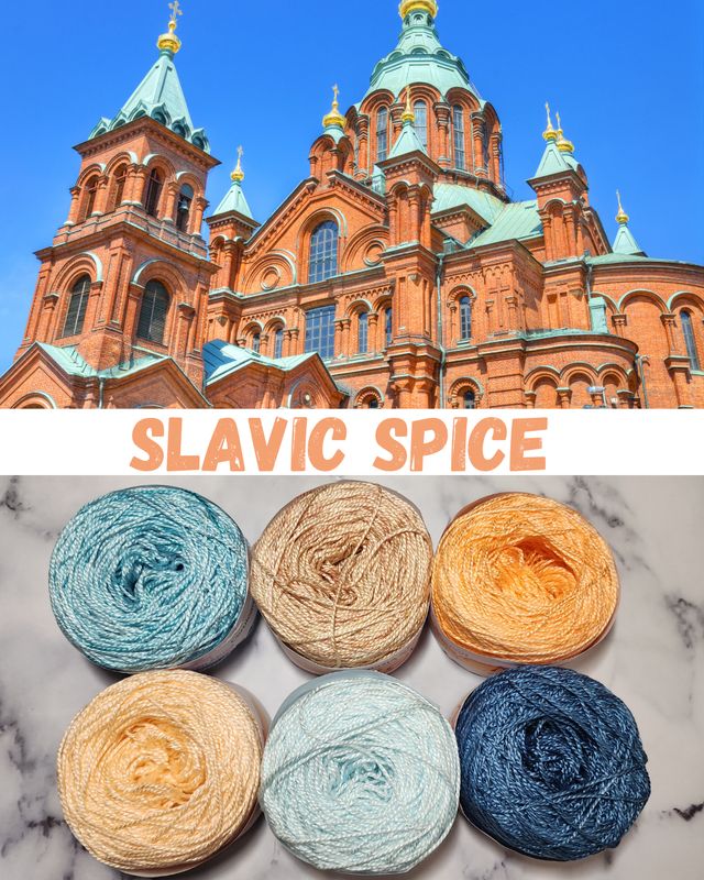 Slavic Spice Viscose Palette