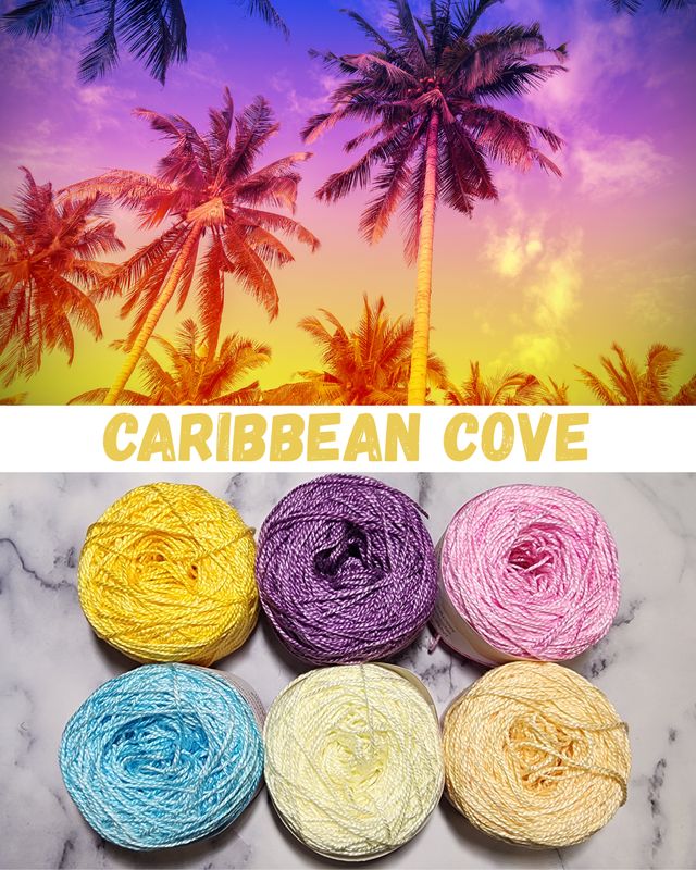 Caribbean Cove Viscose Palette