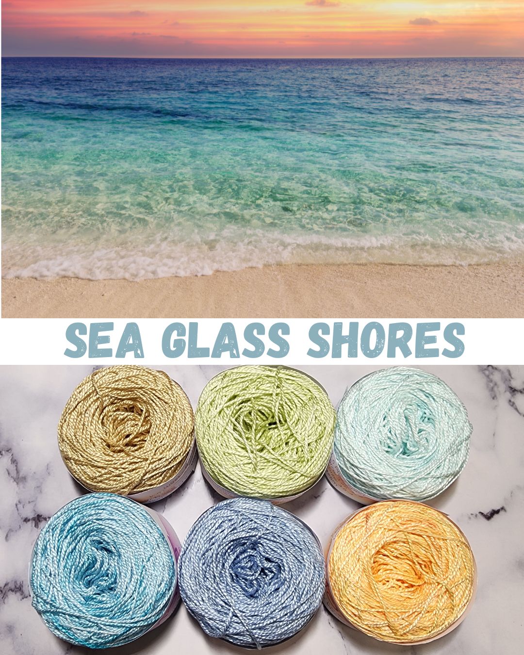 Sea Glass Shores Viscose Palette