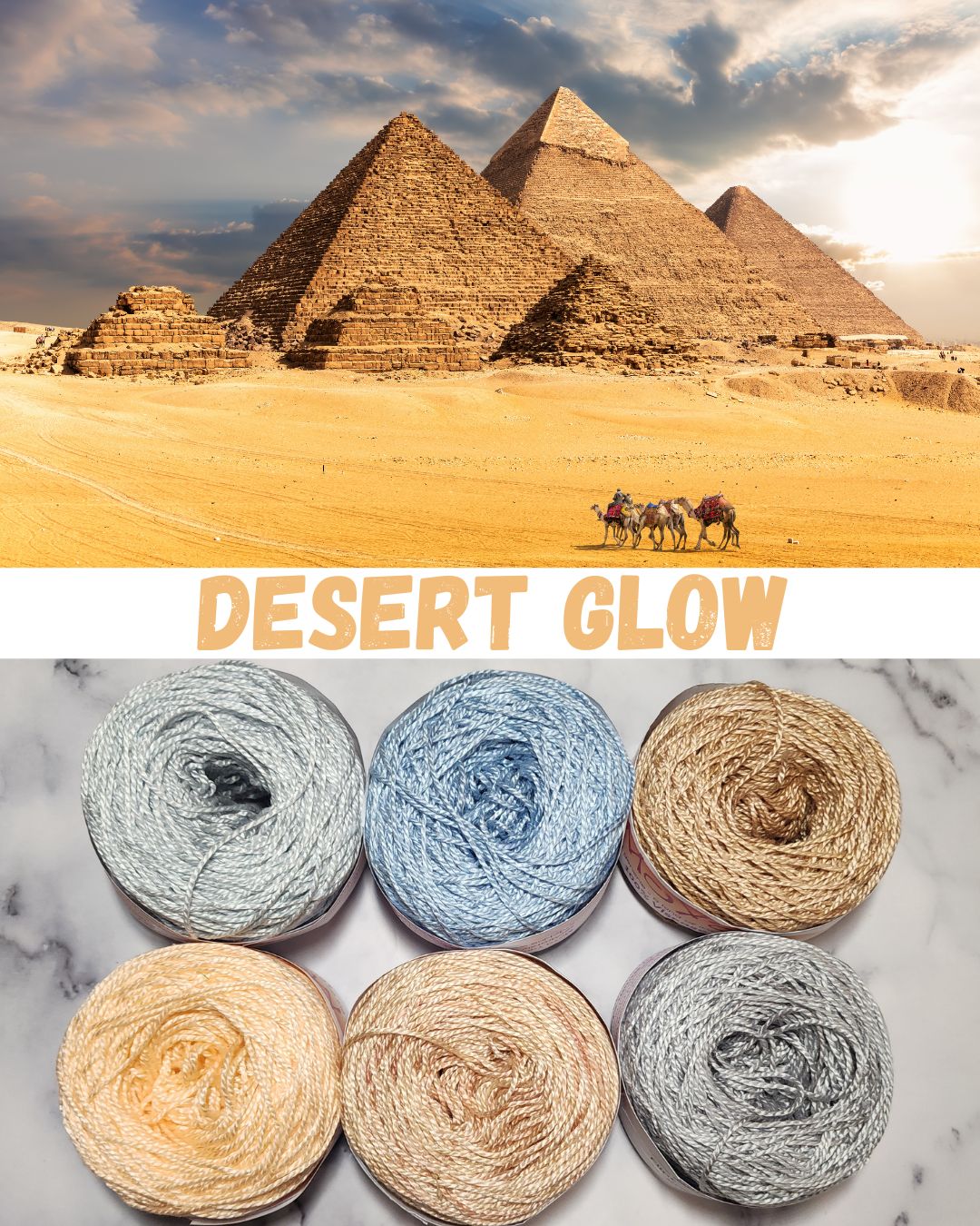 Desert Glow Viscose Palette