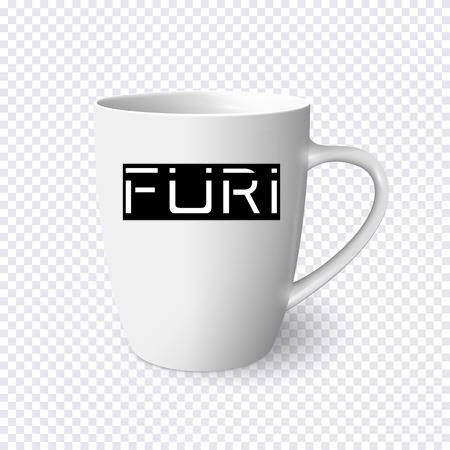 White Logo Mug