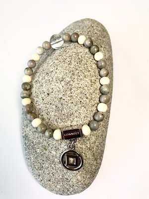 No One Should Stand Alone || Clarity Bracelet Jasper || 925 Silver || one-of-a-kind