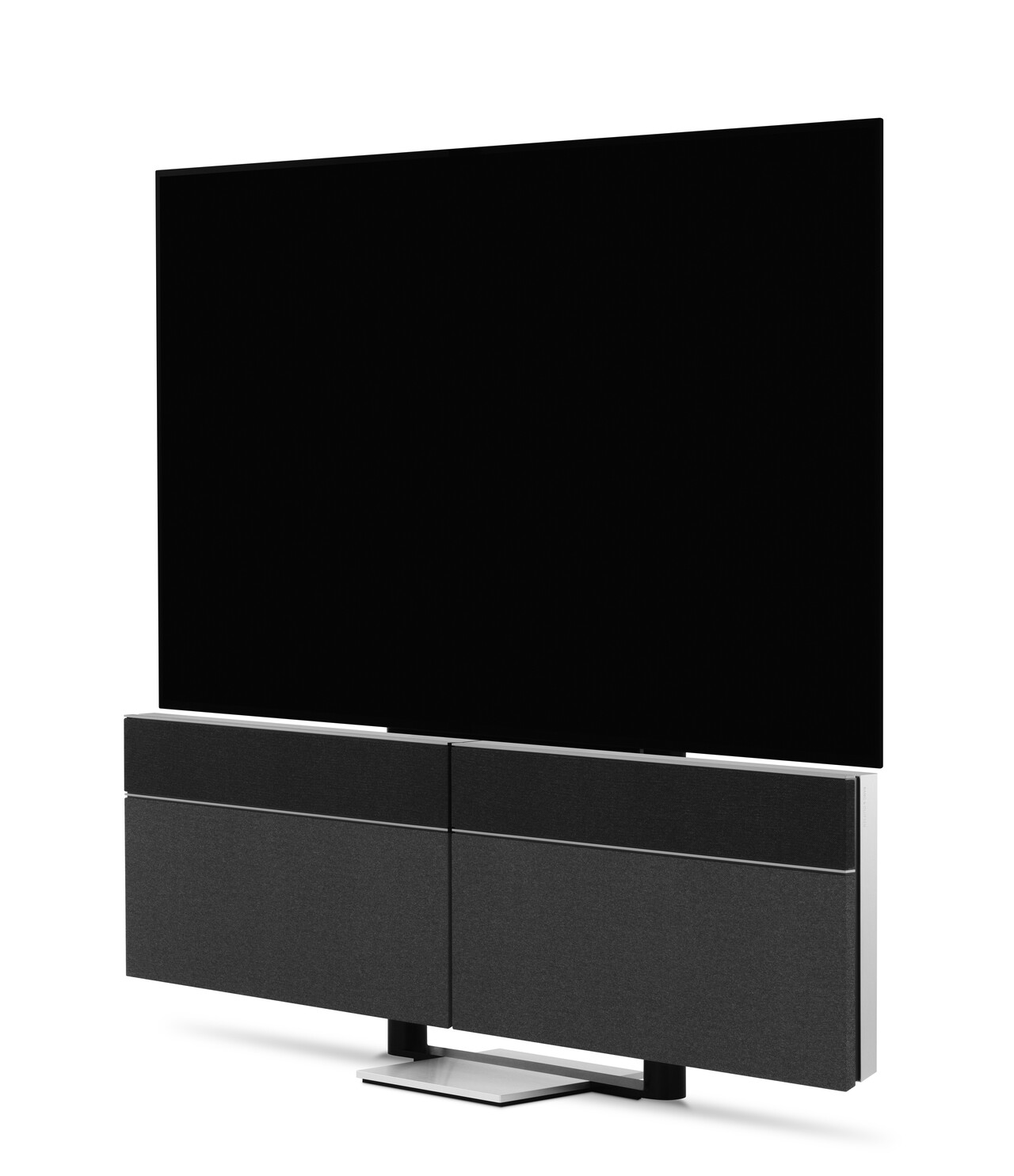 Beovision Harmony OLED TV, Lautsprecherabdeckung:: 65" Lautsprecherabdeckung Stoff - Grey Mélange