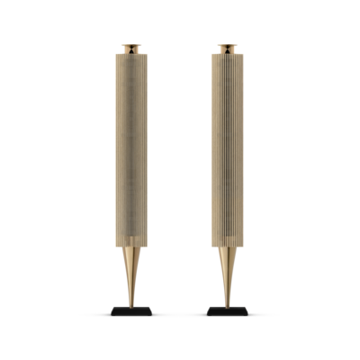 Bang &amp; Olufsen Beolab 18 in Gold Tone und light oak