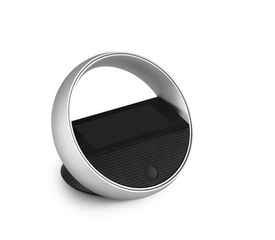 Beoremote Halo table stand in silver