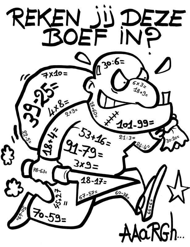 Reken de boef in