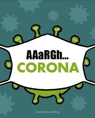 Cartoonbundeling &#39;Corona&#39;
