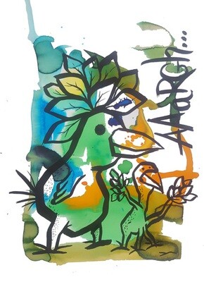 The birds are in bloom - AAaRGh Art Collectie