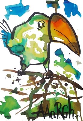 Toucan in its natural habitat - AAaRGh Art Collectie