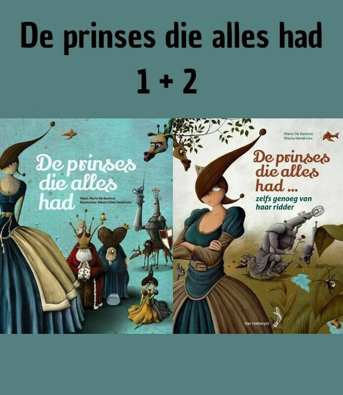 Voordeelpakket &#39;De prinses die alles had 1+2&#39;