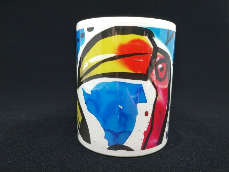 Startled flamingos - AAaRGh Art Collectie