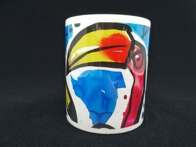 Startled flamingos - AAaRGh Art Collectie