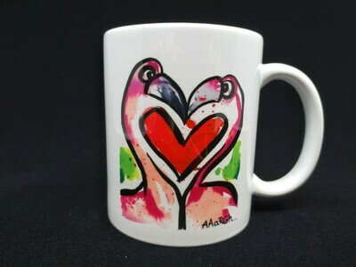 Love Flamingos - AAaRGh Art Collectie