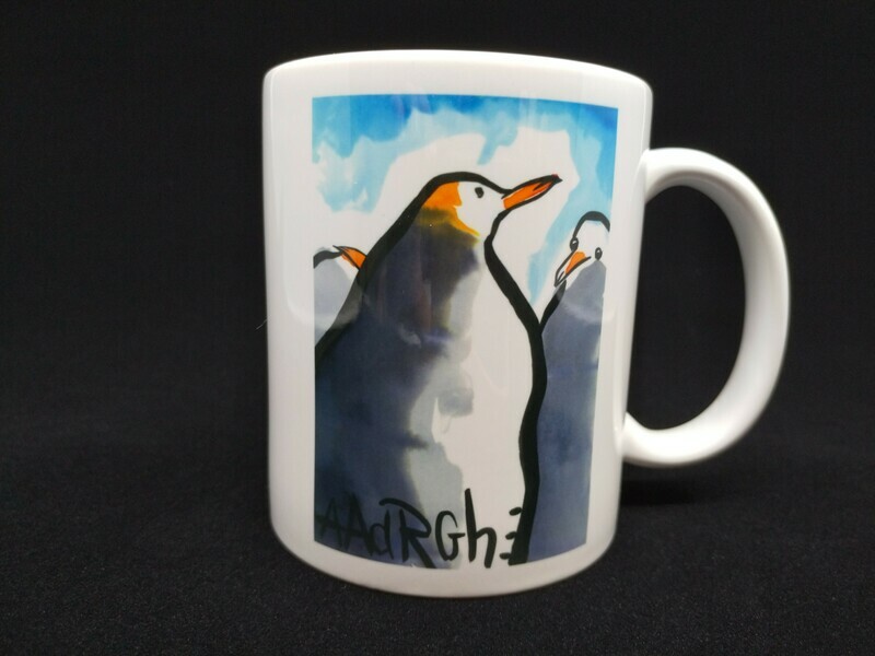 Three Pengiuns - AAaRGh Art Collectie