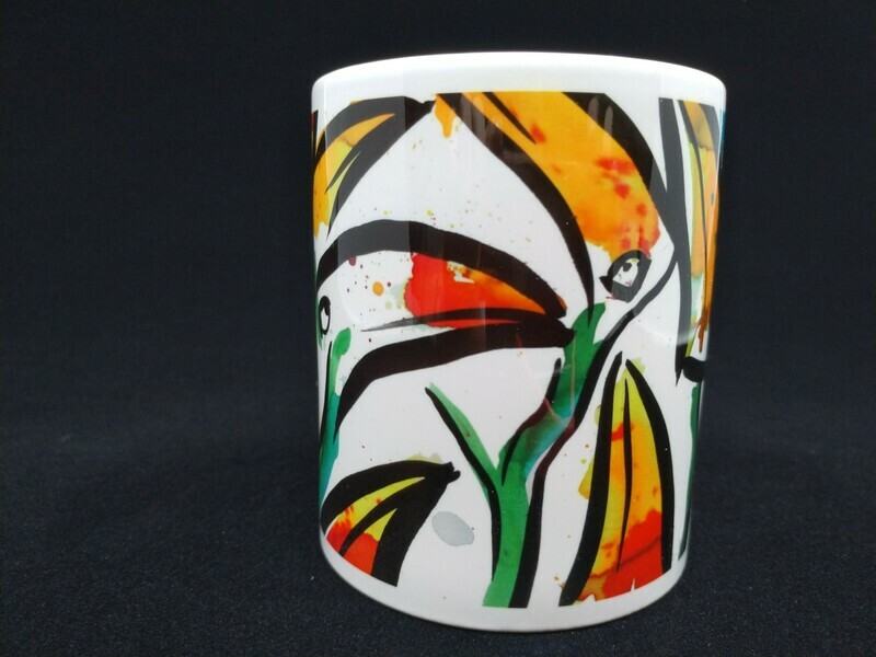 Toucan flowers - AAaRGh Art Collectie