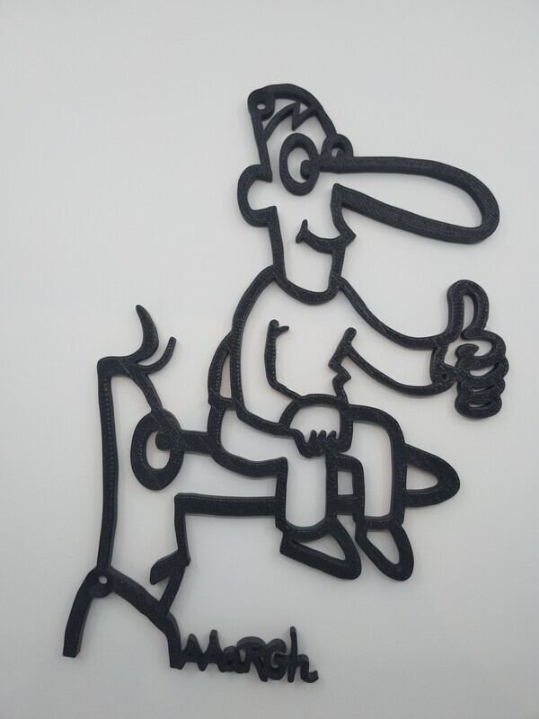 3D-kunst Neusvriend