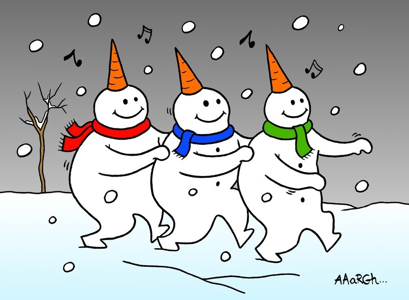 Kerstkaart polonaise
