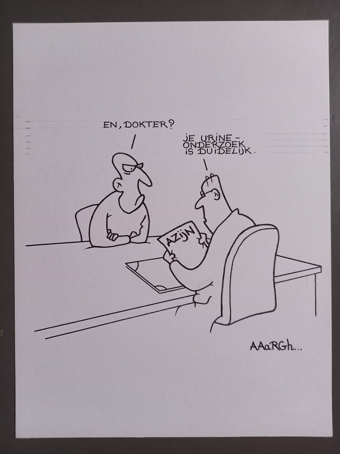 Originele cartoon: verzuring