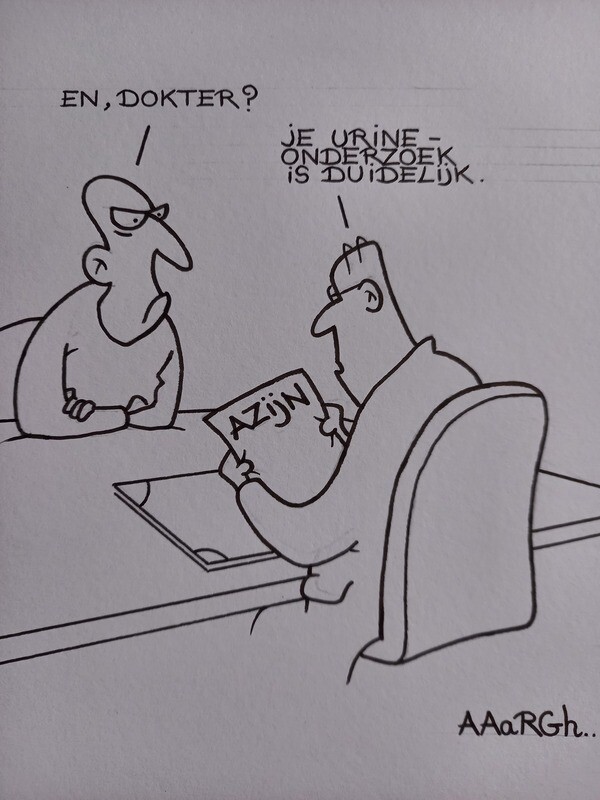 Originele cartoon: Verzuring