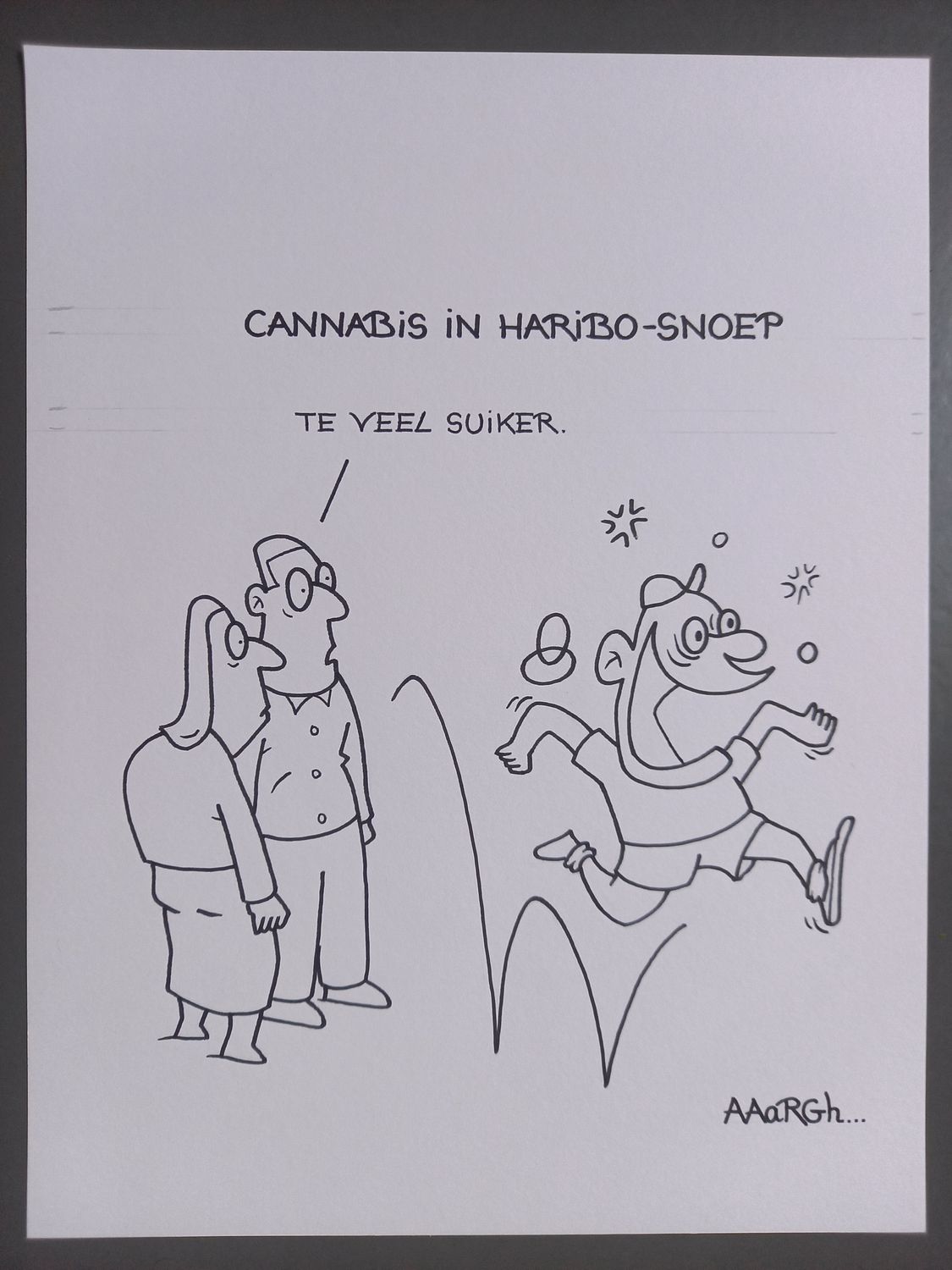 Originele cartoon: Haribo