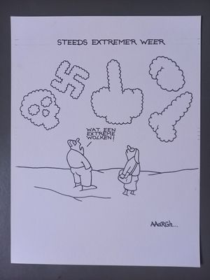 Originele cartoon: Extreem weer