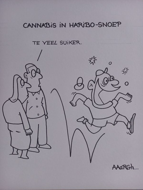 Originele cartoon: Haribo