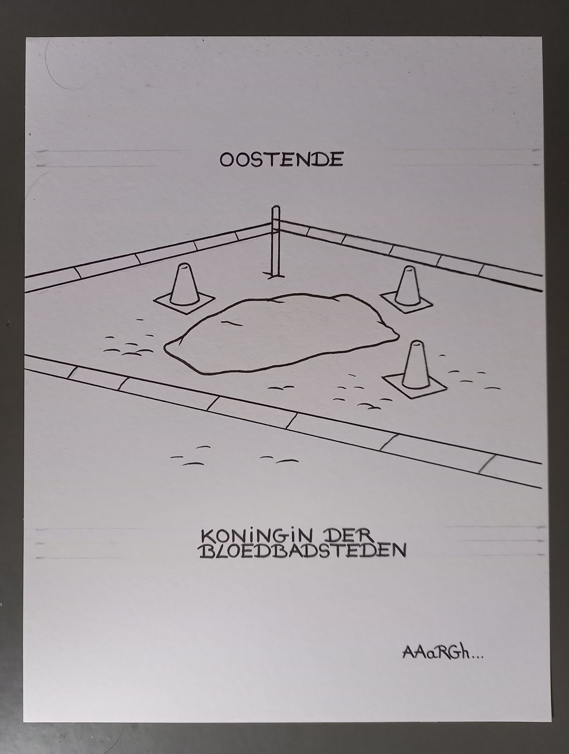 Originele cartoon: Oostende