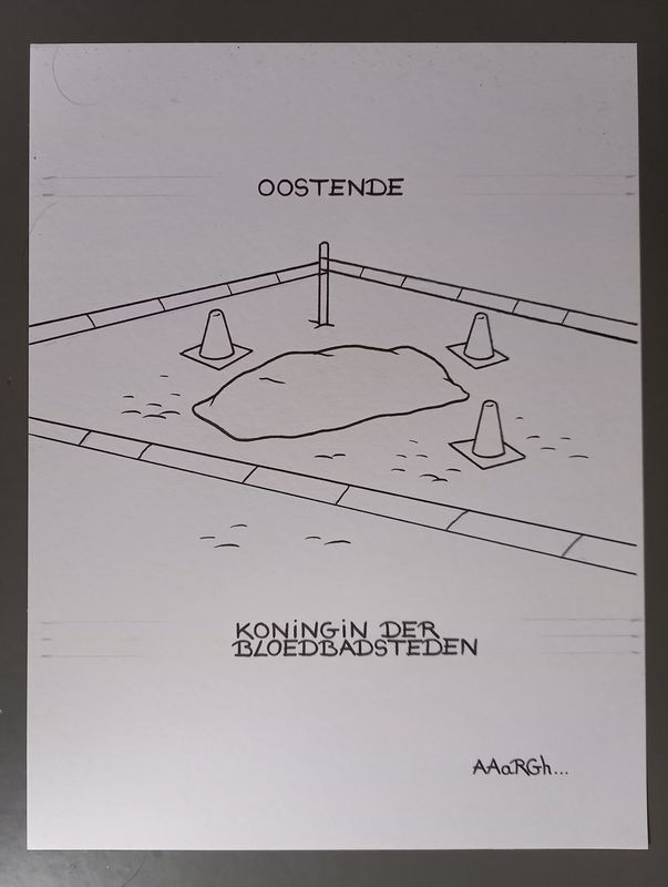 Originele cartoon: Oostende