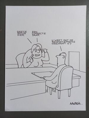 Originele cartoon: renovatiepremie