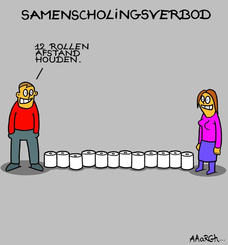 Cartoonbundeling 'Corona'