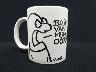 "Blijf van mijn oor" voor linkshandigen