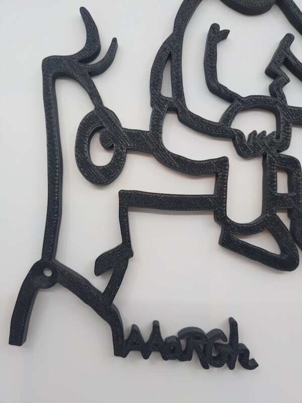 3D-kunst Neusvriend