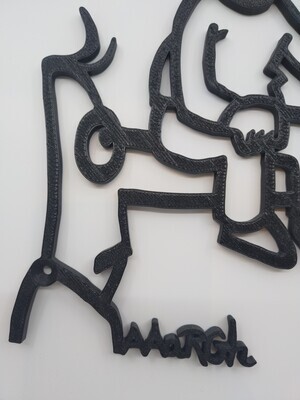 3D-kunst Neusvriend