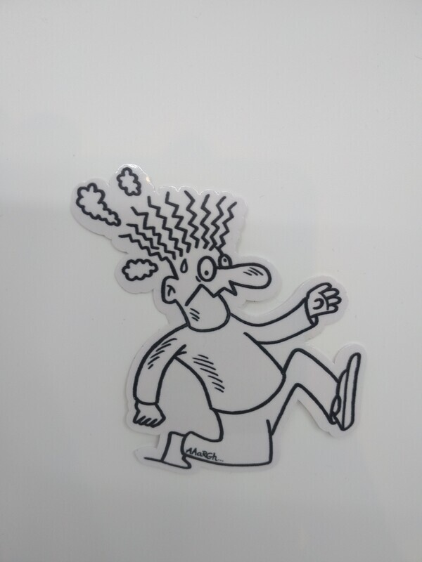 Interieursticker shock
