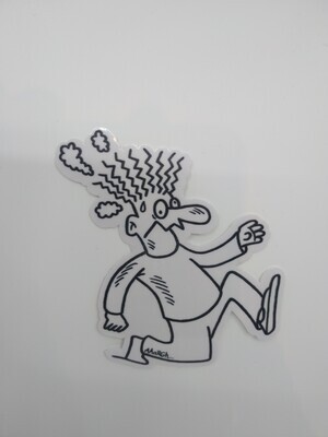 Interieursticker shock