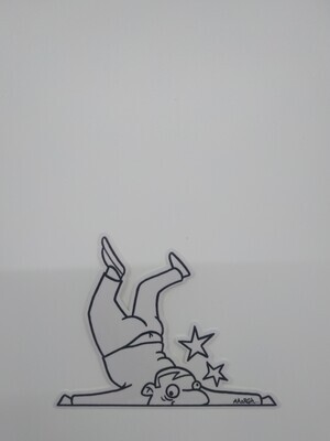 Interieursticker val