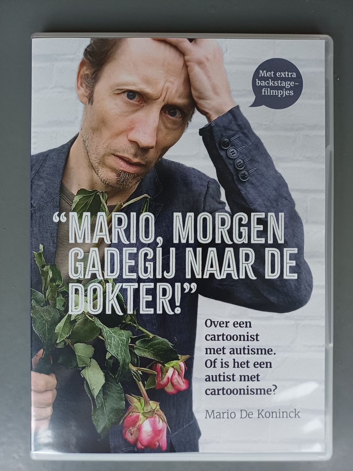 Dvd theatervoorstelling "Mario, morgen gadegij naar de dokter!"