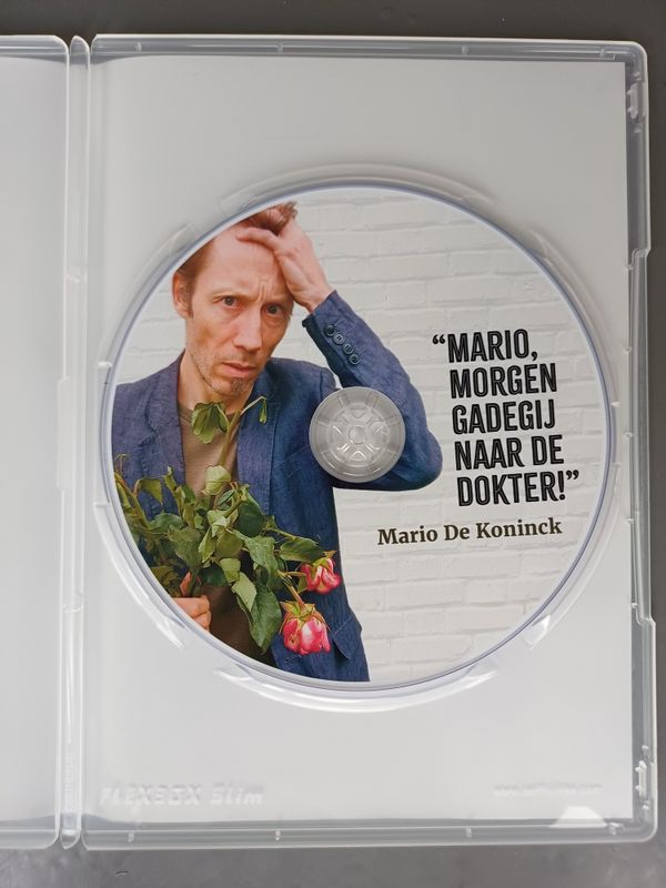 Dvd theatervoorstelling "Mario, morgen gadegij naar de dokter!"