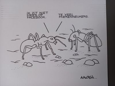 Originele cartoon: Mierenneukers
