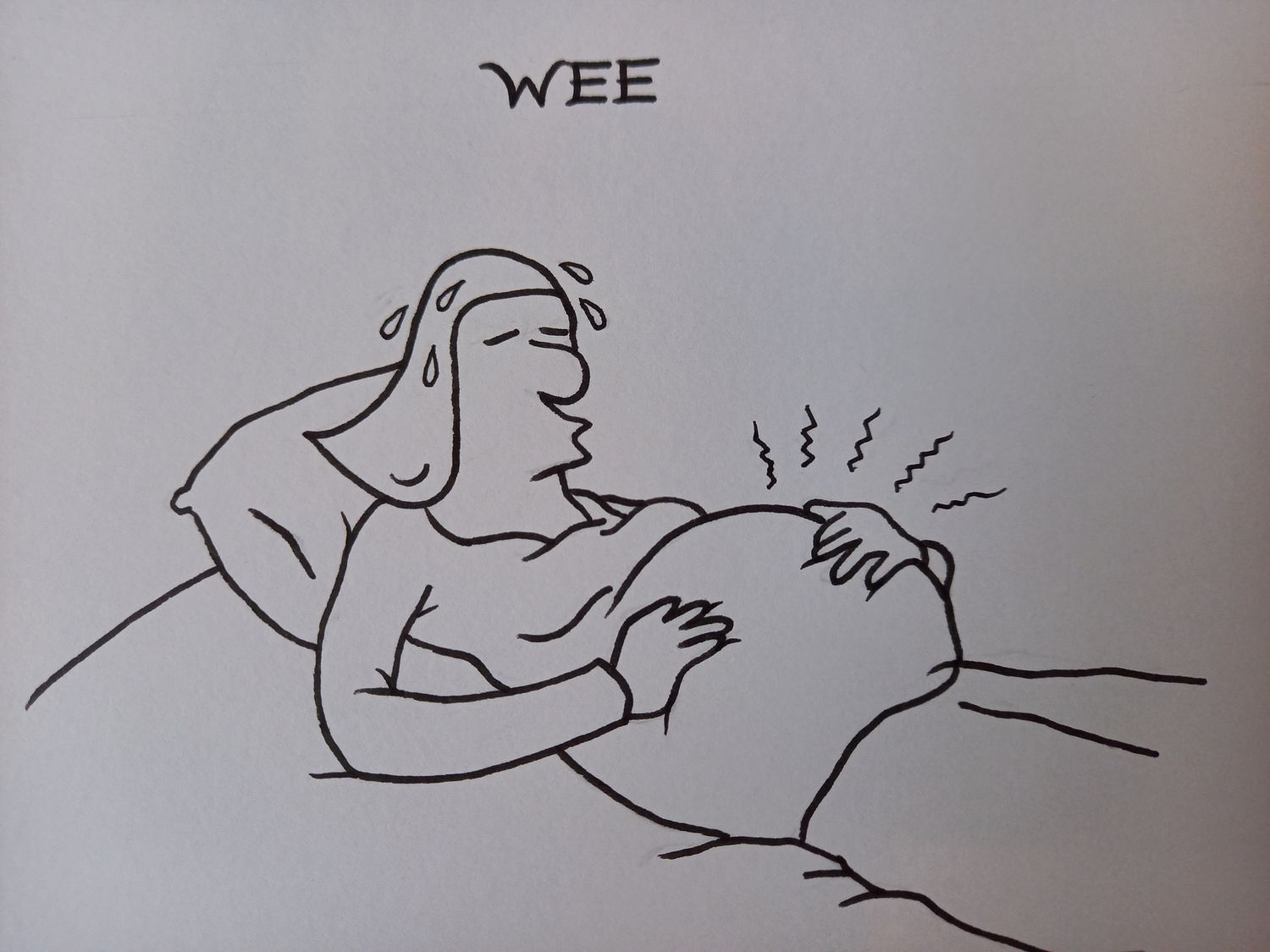 Originele cartoon: (T)wee